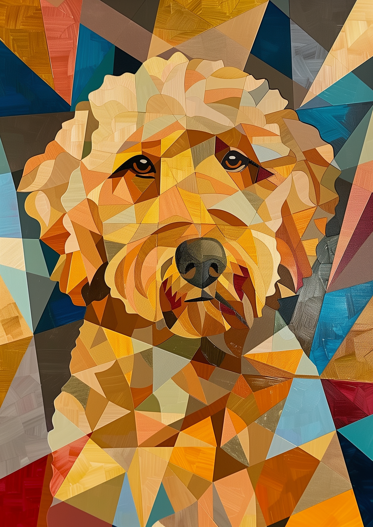 modern-cubism-Abstract-expressionism-product-pet-portrait-canvas-customize